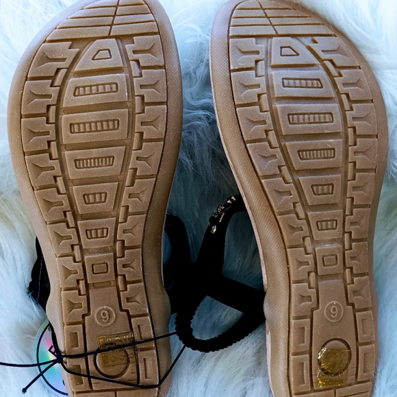 Bejeweled Ashley Blue Comfort Sandals Size 9 - Picture 5 of 6